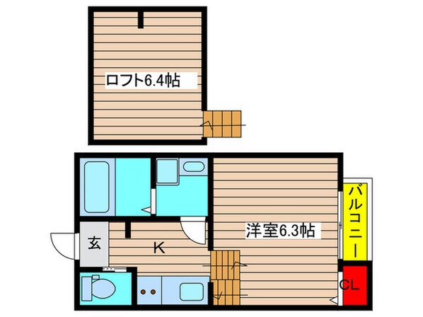 LaSperanza神宮西の物件間取画像